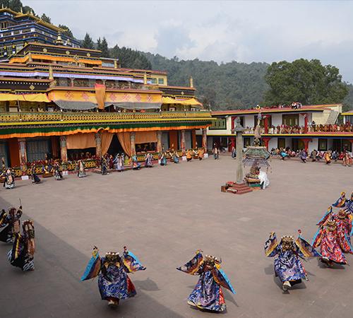 Spend a day in Rumtek Monastery